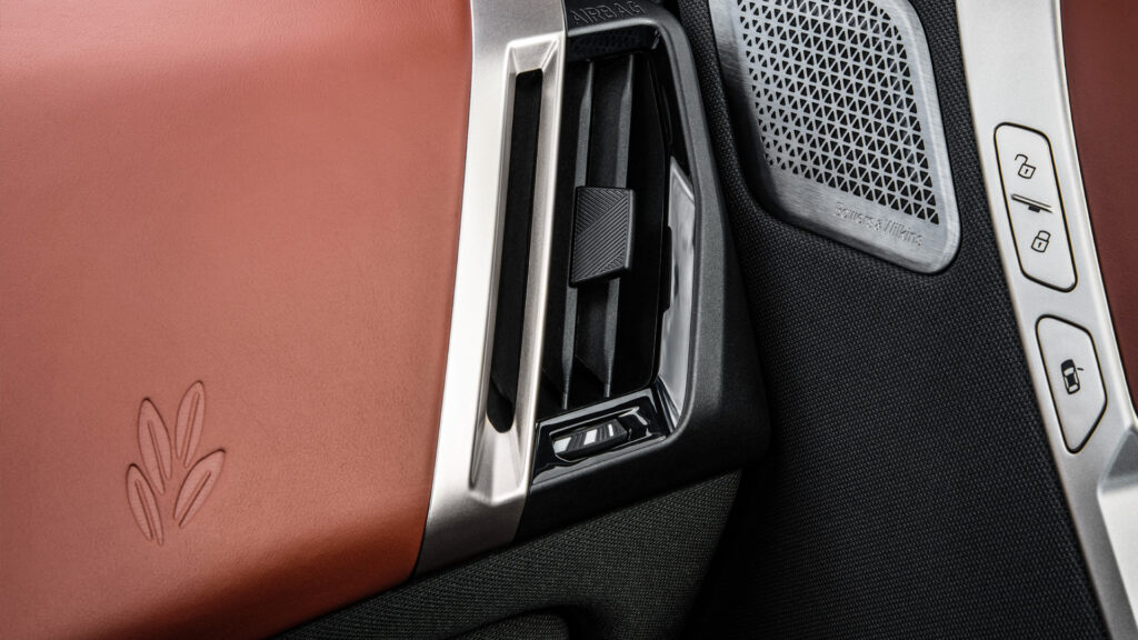 Olivenleder BMW Interior